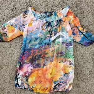 Womens sheer shirt